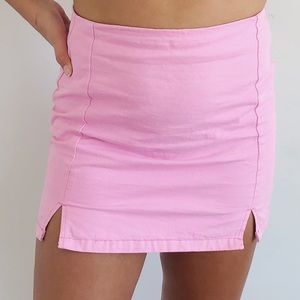 Brandy Melville pink skirt